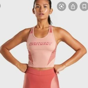 Gymshark athletic crop top/tank top